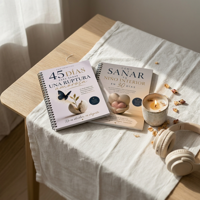 Kit de Sanación Emocional: 2 ebooks y audios de hipnosis